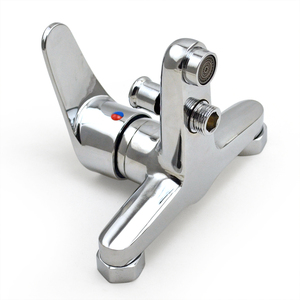 Nan'an Mcbkrpdio Chrome Kẽm Hợp Kim Treo Tường Tắm Vòi Hoa Sen Vòi Gốm Van Lõi <span class=keywords><strong>Metered</strong></span> Vòi Nước Cho Nóng Lạnh Nước Pha Trộn - Product Image 3