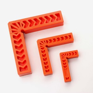 L-Shaped Plastic Angle Ruler 100mm 90-Degree Right Angle Positioning Tool For Woodworking Home Use - Product Image 2