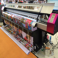 Impresoras Digitales de Alta Calidad de 1.8M y 1.3M, Impresora Eco Solvente, Plotter de Corte con Cabezal Epson Dx5, Máquina de Impresión Eco Solvente
