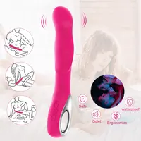 Vibromasseur portable, rechargeable par USB, 10 vitesses, mode jouet sexuel, gode pour femmes/couples