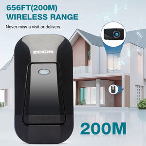 Design créatif Sonnette de porte alimentée par batterie Personnalisable ABS Longue durée de vie DC Appartement <span class=keywords><strong>Carillon</strong></span> de porte sans fil - Product Image 4