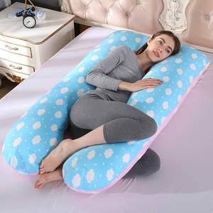 Oreiller de <span class=keywords><strong>maternité</strong></span> en forme de U, entièrement rembourré, portable, avec housse en coton amovible et lavable, couleur personnalisée Jeebay, <span class=keywords><strong>meilleur</strong></span> prix de gros - Product Image 2