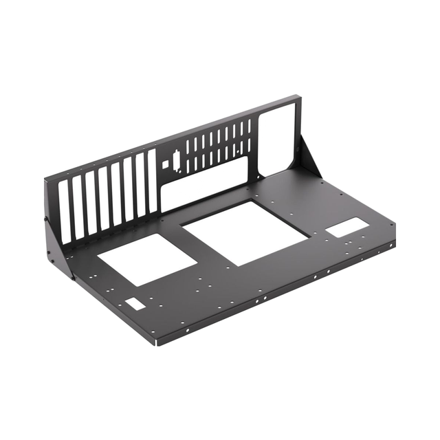 Open Air ATX Open Frame Steel Computer Case Side Panel Window USB Front Ports for Bench DIY PC Case Rack Supporting