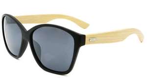 النظارات الشمسية الجديدة الأكثر مبيعًا من خشب الخيزران ، العلامة التجارية الخاصة بك ، النظارات الشمسية المستقطبة المصنوعة يدويًا من الخيزران - Product Image 5