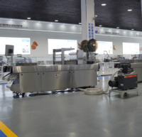 Machine d'emballage de poisson compacte, machine d'emballage sous vide thermoformante automatique, certifiée CE, tension/langue personnalisables