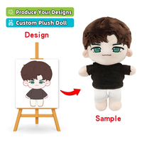 Peluche douce avec un design de dessin animé mignon pour les cadeaux d'anniversaire des enfants et la décoration de la chambre à coucher