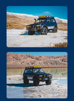 Voiture RC Crawler à l'échelle 1:10, 4 roues motrices, véhicule tout-terrain, camion télécommandé bleu pour adultes