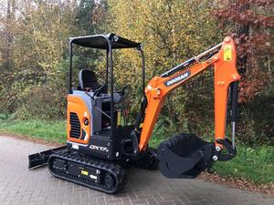 Nueva máquina excavadora de orugas hidráulica DX17Z 2Ton Mini - Product Image 2