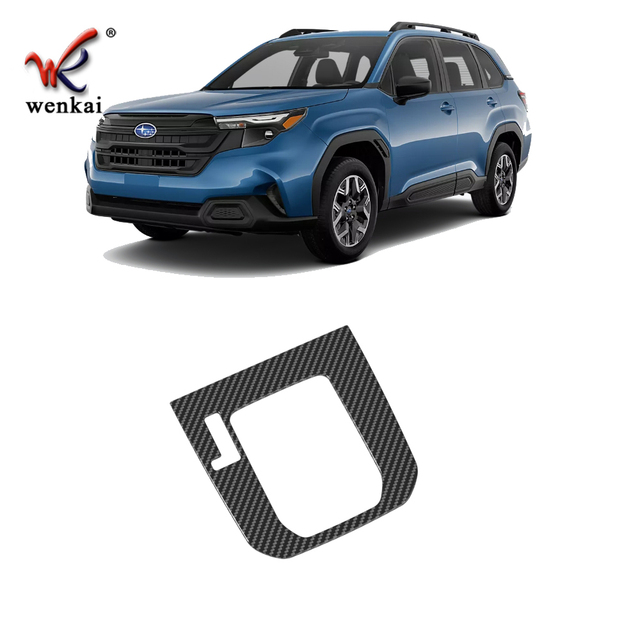 Center Console Gear Shift Panel Overlay Cover Trim ABS Car Interior Accessories LHD for Subaru Forester 2025