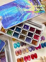 XEIJAYI Vernis à ongles gel UV, Fournitures pour ongles, Peinture pour ongles, Norme européenne, Sans TPO HEMA, OEM ODM, Vente en gros, Gel solide effet œil de chat 18 couleurs