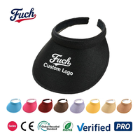 Casquette Visière Unisexe Multicolore en Tissu Maille avec Sangle Réglable, Résistante à la Transpiration, Protection Solaire Extérieure, Tendance, Vente en Gros