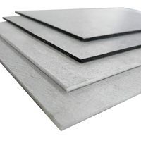 Feuille résistante aux chocs légère de panneau de fibre de verre PP/GF Gmt pour les panneaux de plafond intérieurs des véhicules à moteur