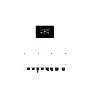 Onduleur solaire hybride 6KW pour raccordement au réseau avec double MPPT, super capacité photovoltaïque, IP65, usage domestique, OEM - Product Image 5