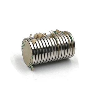 Aimant circulaire en néodyme avec film adhésif, fournisseur d'usine en Chine - Product Image 4