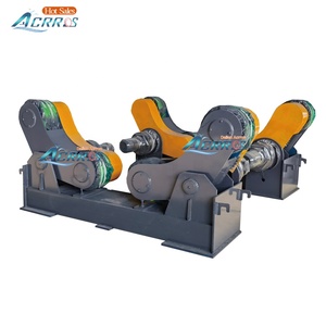 Remote Controller <strong>Self</strong> <strong>Aligning</strong> Welding Turning Rolls 10ton Capacity Welding <strong>Rotator</strong> for Pressure Vessel <strong>Rotating</strong> - Product Image 3