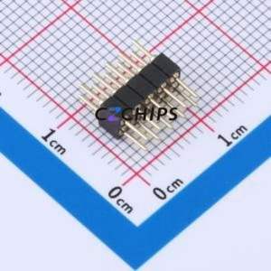 XDZ200C-2-05-Z-2.8-G1 Pin Header Through hole Component (THT),P=2mm Connector 2x5P 2mm 2mm Round Pin - Product Image 1