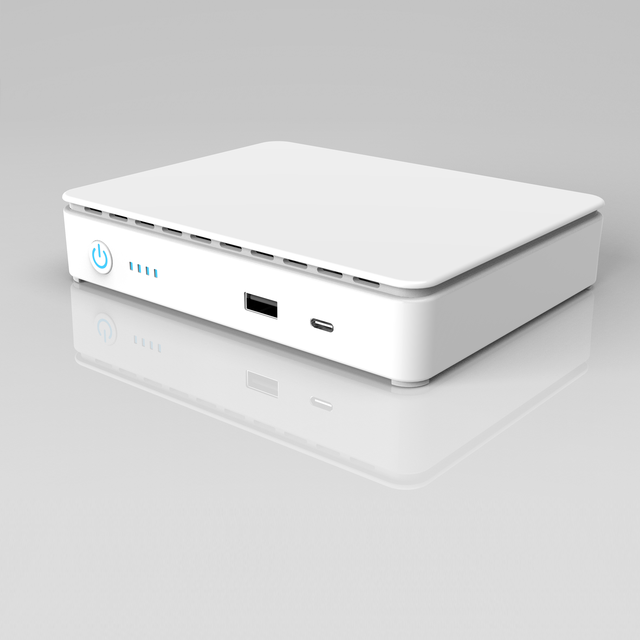 Kadip M1550 Mini DC UPS Single Phase 100-250VAC Input 5V/9V/12V/15V/24V 15600mAh Lithium Battery CE Certified 12-Month Warranty