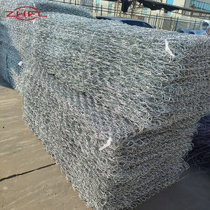 Panier gabion en treillis hexagonal renforcé galvanisé à chaud, cage à pierres en treillis soudé, filet de protection contre les inondations - Product Image 5
