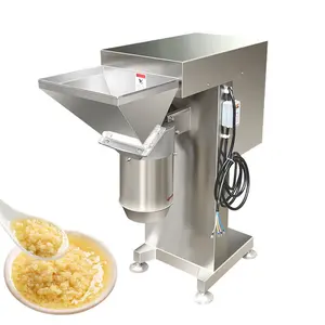 Comercial industrial inoxidável batata vegetal Masher Crusher Crush Grind Ginger Garlic Onion Paste Make Machine