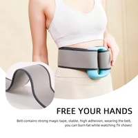 Masseur électrique pour les jambes et la taille avec ceinture, masseur de vibration multifonctionnel pour l'exercice, masseur de fitness, massage des tissus profonds