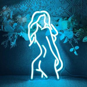Ipixel Sexy Meisjes Body Grab The Pigtail Sex Positie Home Party Bar Neon Decoratie Paar Geschenken Sfeer Licht Custom Neon Teken - Product Image 2