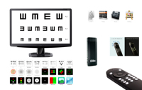 Tabla de Agudeza Visual Digital Wi-Fi Elite Multilingüe para Distribuidores de Cuidado Ocular