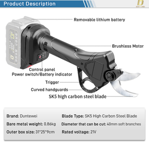 2025 AT-SHEAR9210 <span class=keywords><strong>batterie</strong></span> électrique puissance élagage cisailles à métaux électrique - Product Image 2