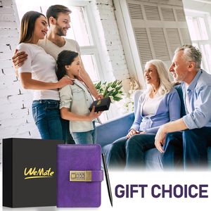 Tùy chỉnh A5 PU da bìa cứng Tạp Chí khóa 120 trang máy tính xách tay với khóa bút & mật khẩu nút quà tặng với biểu tượng cá nhân - Product Image 2