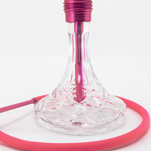 Conjunto de narguile de la mejor <span class=keywords><strong>calidad</strong></span> transfronteriza, nuevo diseño, shisha rosa de una sola manguera, conjunto de narguile de aluminio personalizado al por mayor - Product Image 4