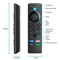 Venta al por mayor inalámbrico RC Universal TV RC2336 Control remoto inteligente con 3ª generación Alexa Voice BT