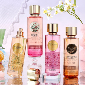 Parfum de créateur 230 ml, eau de toilette longue durée pour femmes, parfum floral et boisé élégant, brume pour le corps, rose, bois de cèdre - Product Image 1