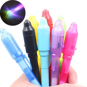 Juego divertido de resaltador de luz UV de seguridad, creativo, marcador de luz, bolígrafo de tinta <span class=keywords><strong>invisible</strong></span>, espía mágico - Product Image 4