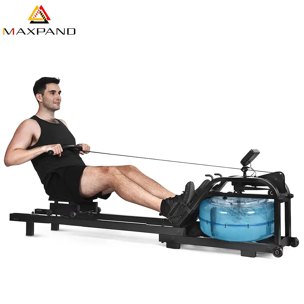 Nieuwe Model Indoor Gym Fitness Apparatuur Thuis Water Roeier Roeimachine Met Monitor