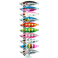 NOUVEAU Jig de pêche lumineux à double hameçon OEM, leurre de jigging pour eau salée