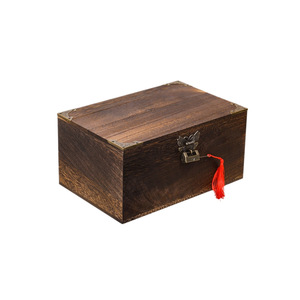 Wooden <b>Box</b> With Butterfly Clasp Alloy <b>Lock</b> Multipurpose Jewelry Organizer Small Medium Large Size - Product Image 4