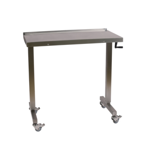 Manija basculante que ajusta la altura de la Mesa de mascotas sobre la mesa de instrumentos 4 ruedas frenadas Plataforma de operación de mascotas móvil - Product Image 4