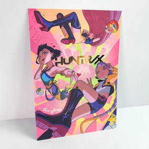 Tùy Chỉnh Phim Hoạt Hình Lá Vàng Nghệ Thuật In Giấy Áp phích Kỹ Thuật Số Kpop Quỷ Thợ Săn Huntr/X Minh Họa Trang Trí Tường In Áp Phích - Product Image 1