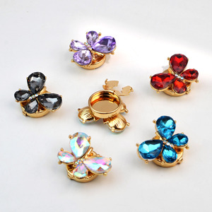 5 Piezas De Botones De Metal Dorado Con Perlas Para Abrigo De Mujer, Botones Para Suéter, Decoración Para Ropa, Accesorios De Costura Y Manualidades (#8, 18 Mm