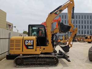 Excavadora sobre orugas Caterpillar 305.5E2 306E2 306e usada original con cadena en gran oferta - Product Image 5