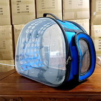2024 nouveaux produits de luxe grand espace Portable unique épaule sac à main maille respirant voyage Pet chat chien extérieur sac de transport