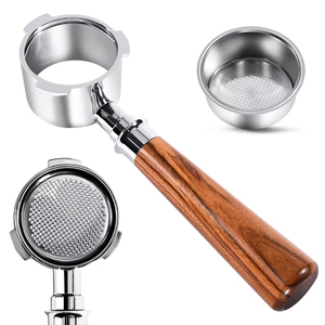 Portafiltro de café sin fondo de 51 mm con cesta para 2 tazas para máquina de café expreso Homix Hibrew H11 Oster <span class=keywords><strong>Cecotec</strong></span> Phico Brayer Br1101 - Product Image 4