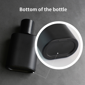 Lot de flacons de <span class=keywords><strong>parfum</strong></span> en verre noir mat de 30 ml, 50 ml, 100 ml, vides et rechargeables, avec capuchon noir pour hommes - Product Image 4