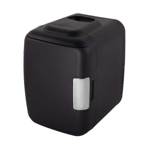 Mini <span class=keywords><strong>nevera</strong></span> <span class=keywords><strong>retro</strong></span> de 4 litros para oficina, escritorio de casa, <span class=keywords><strong>nevera</strong></span> de maquillaje para exteriores, refrigerador de belleza profesional de tamaño pequeño - Product Image 2