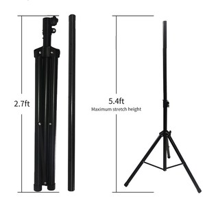 YIZHI Material de aleación de aluminio de alta calidad Juegos de baloncesto electrónicos Pantalla LED 24s Reloj de tiro Temporizador con trípode y consola - Product Image 4