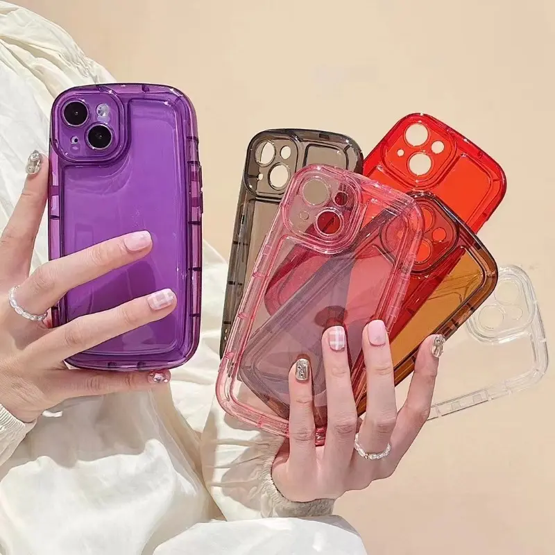 신제품 비누 디자이너 사용자 정의 귀여운 전화 케이스 아이폰 15 14 프로 맥스 럭셔리 클리어 소프트 실리콘 TPU 전화 케이스