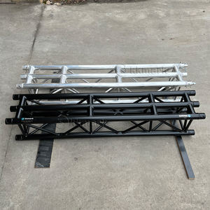 Kkmark TUV K35 290mm 5-Chord Lighting Truss <span class=keywords><strong>Aluminium</strong></span>, structure de suspension linéaire pour éclairage LED, argent/noir, pour concert - Product Image 4