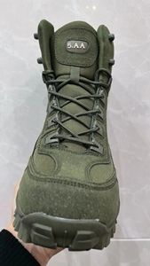 Bottes de désert à talon haut TSB22 39-46 pour hommes, vert olive, noir désert - Product Image 3