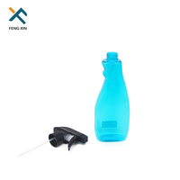 Bouteille pulvérisatrice en plastique PET de 500 ml pour nettoyant de cuisine avec pompe à gâchette