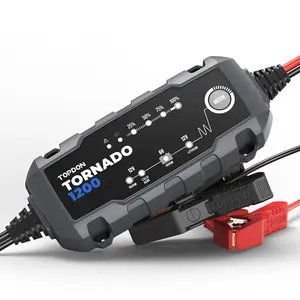 TOPDON 12V कार बैटरी की मरम्मत के लिए चार्जर लीड एसिड एजीएम स्मार्ट पल्स मरम्मत बैटरी चार्जर 12V