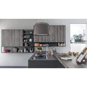 Gabinetes <span class=keywords><strong>de</strong></span> cocina <span class=keywords><strong>de</strong></span> armario <span class=keywords><strong>pintado</strong></span> con laca mate blanca <span class=keywords><strong>de</strong></span> lujo <span class=keywords><strong>de</strong></span> gama alta personalizados modulares modernos contemporáneos con estantes <span class=keywords><strong>de</strong></span> isla - Product Image 4